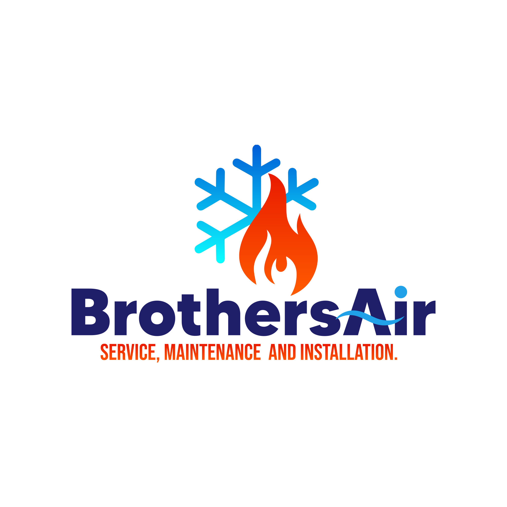 Logo Design by ShannonH™ for Brothers air | Design #27635252
