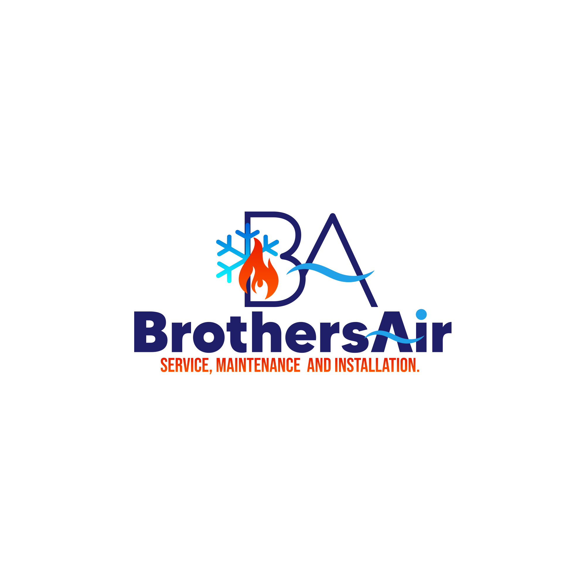 Logo Design by ShannonH™ for Brothers air | Design #27639017