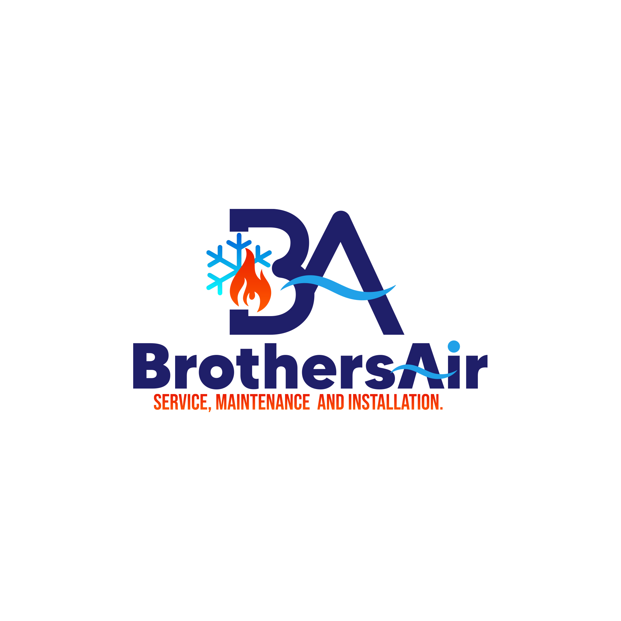 Logo Design by ShannonH™ for Brothers air | Design #27640049