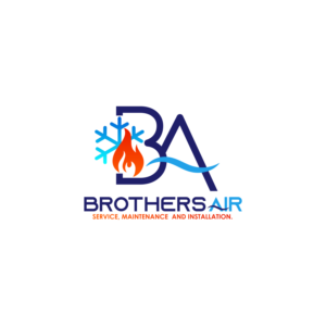 Logo Design by CreativeGwen™ for Brothers air | Design: #27640411