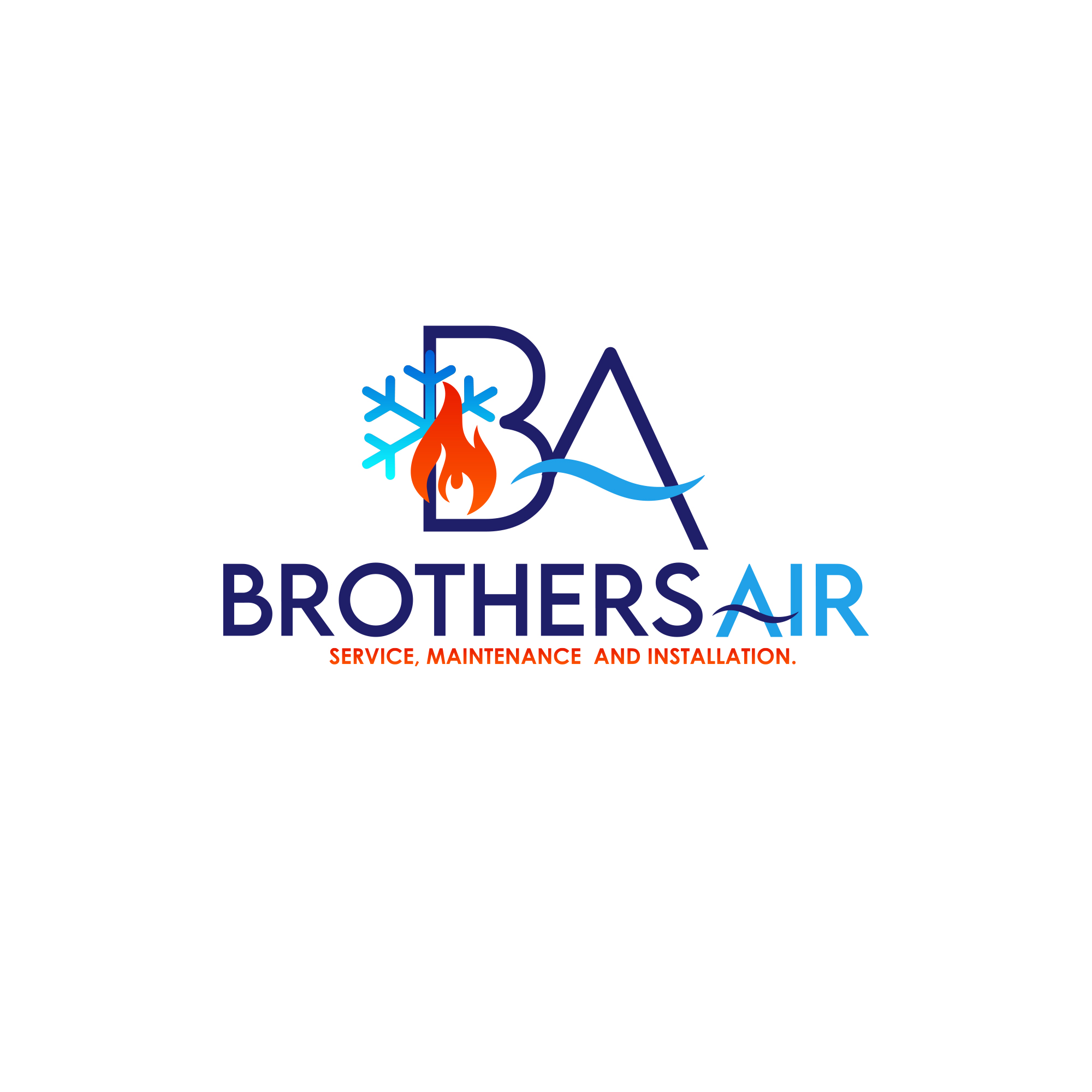 Logo Design by Onii-Chan ™ for Brothers air | Design #27640599
