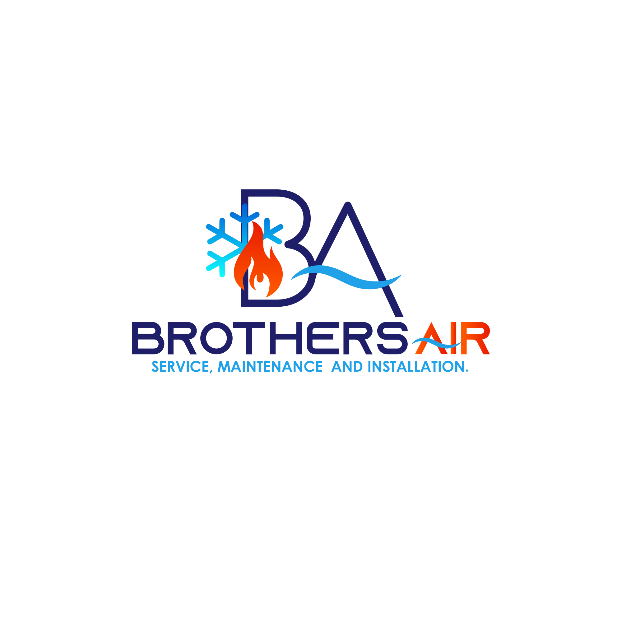 Logo Design by Onii-Chan ™ for Brothers air | Design #27640602