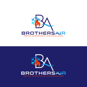 Logo Design by CreativeGwen™ for Brothers air | Design: #27641356