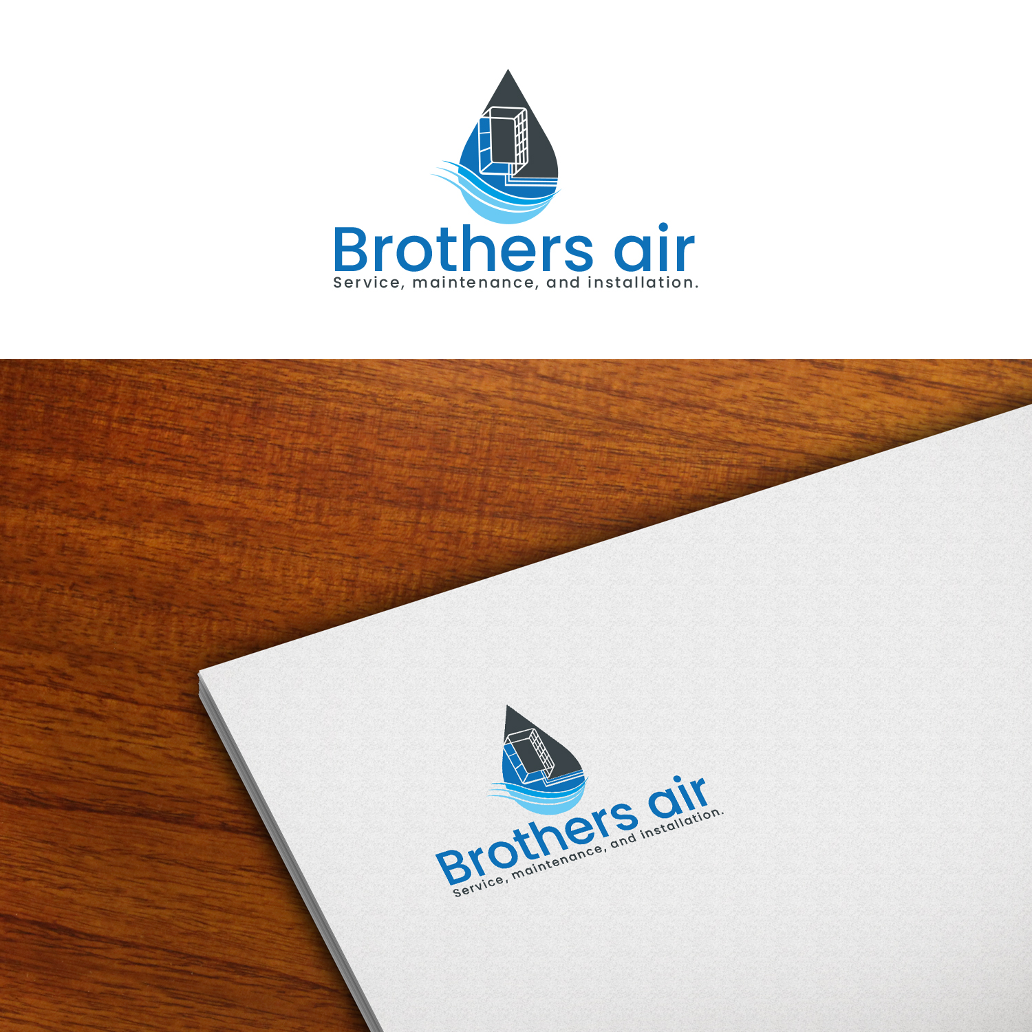 Logo Design by Maxo-Biz for Brothers air | Design #27580181
