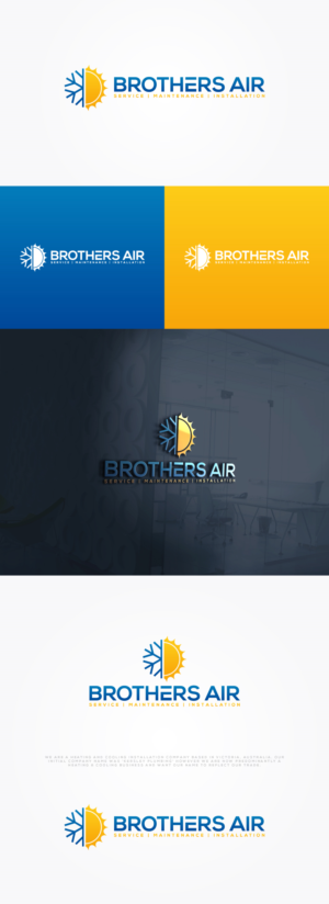Logo Design by Ayub Zafar for Brothers air | Design: #27603840
