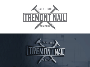 Tremont Nail Company Established in 1819 | Logo Design by Dragon fly