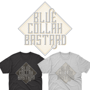 Blue Collah Bastards | T-Shirt-Design von delegacydesign