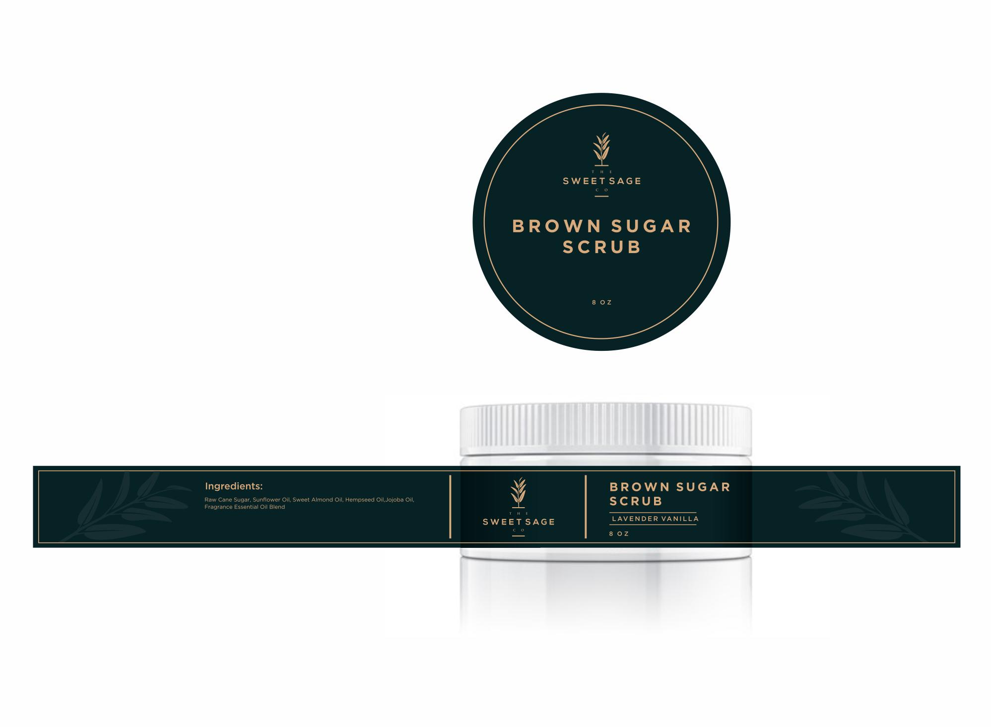 Sticker Design by DesignFirst for The Sweet Sage Company | Design #27599674