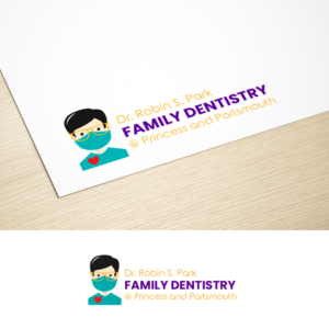 Dr. PARK / FAMILY DENTISTRY / @ Princess and Portsmouth | Logo Design by nzdesigners
