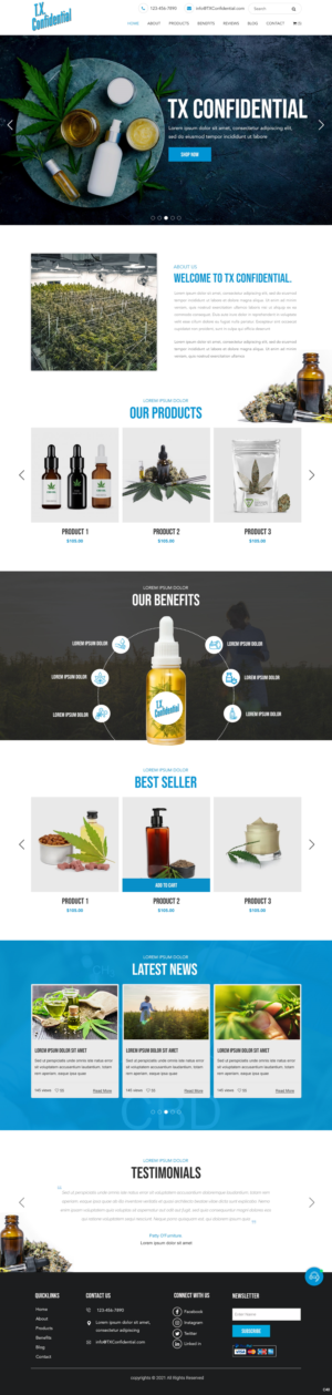 Web-Design von pb für NVUS Labs | Design: #27585906