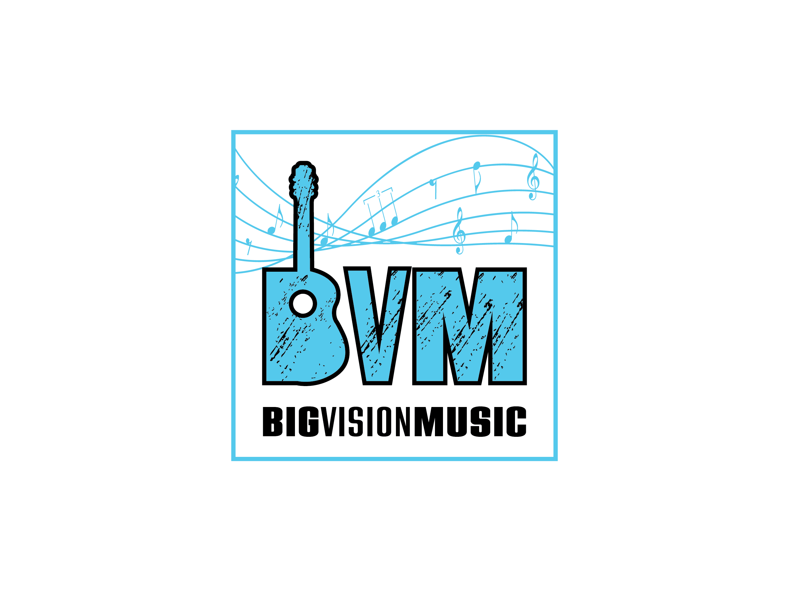 Logo Design by dhamkith for bigvisionmusic  | Design #27581734