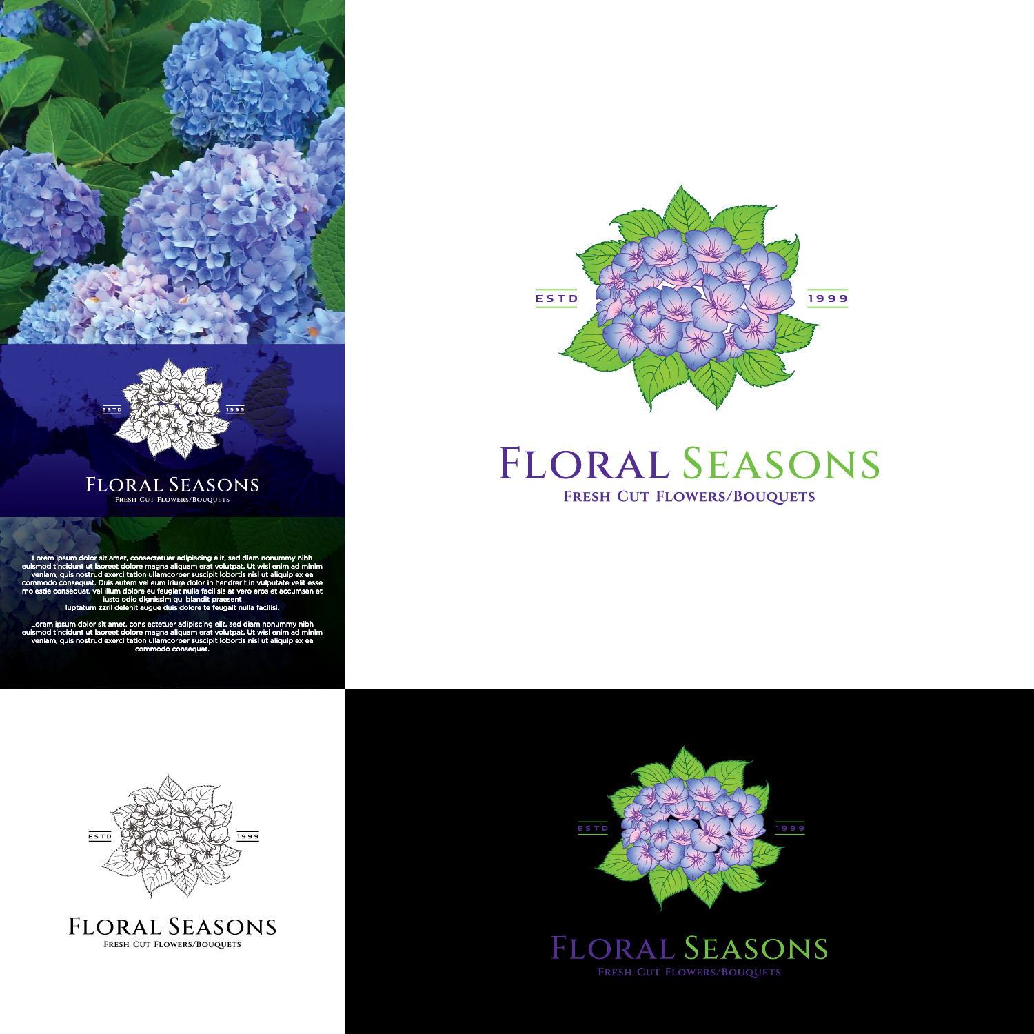 Logo Design by CS_Creatives for Floral Seasons Corp | Design #27632573