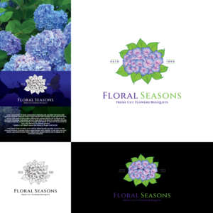Diseño de Logo por CS_Creatives para Floral Seasons Corp | Diseño: #27632573