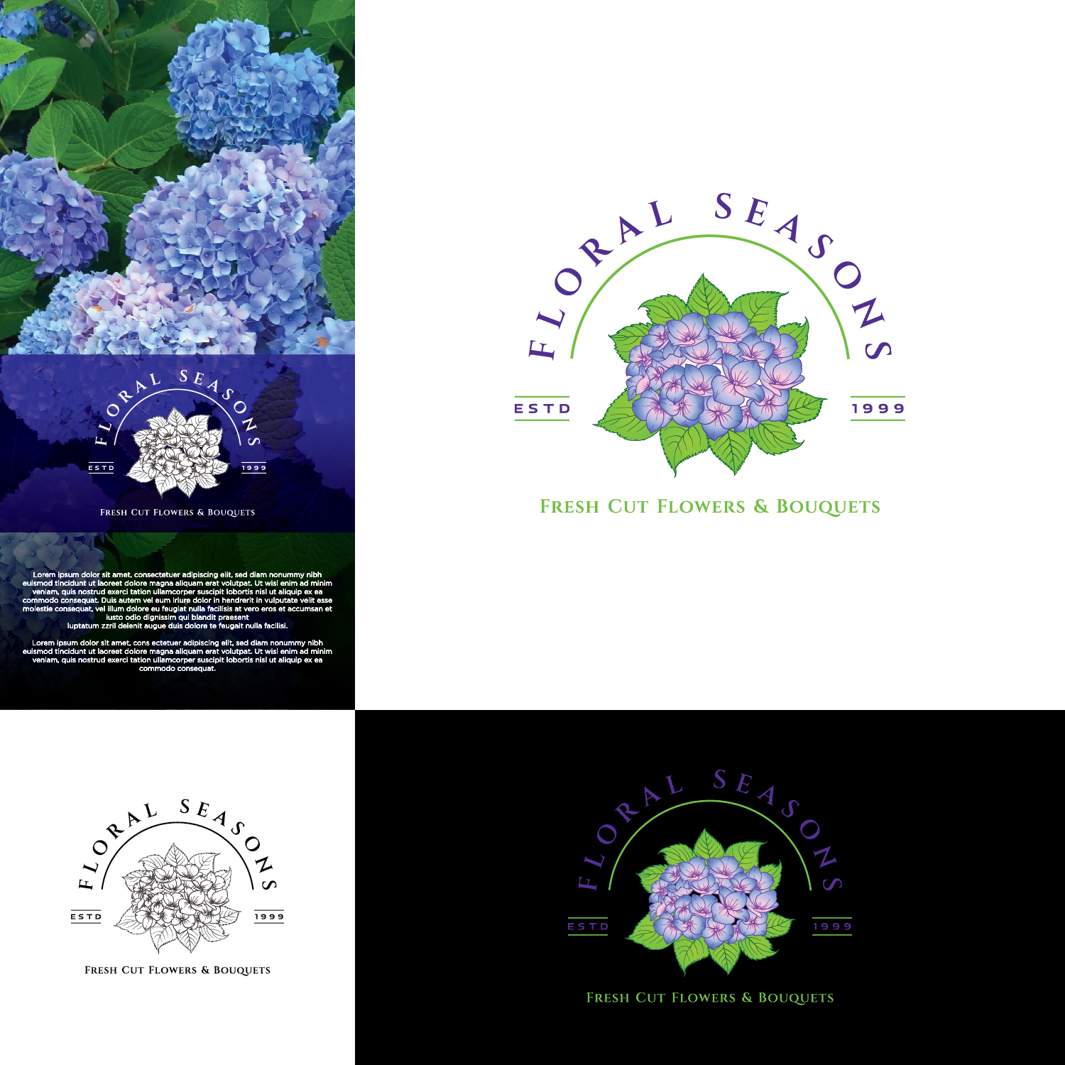 Logo Design by CS_Creatives for Floral Seasons Corp | Design #27632576