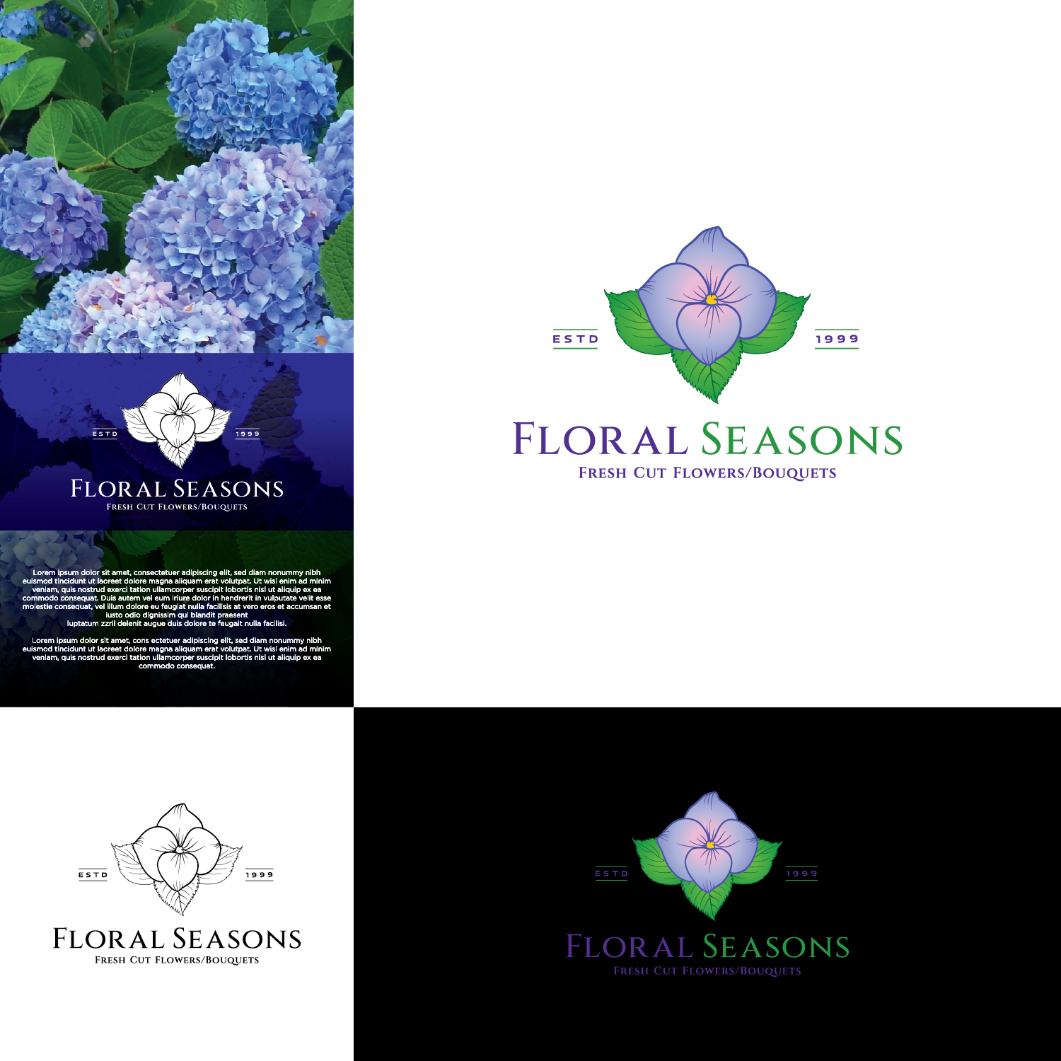 Logo Design by CS_Creatives for Floral Seasons Corp | Design #27636177