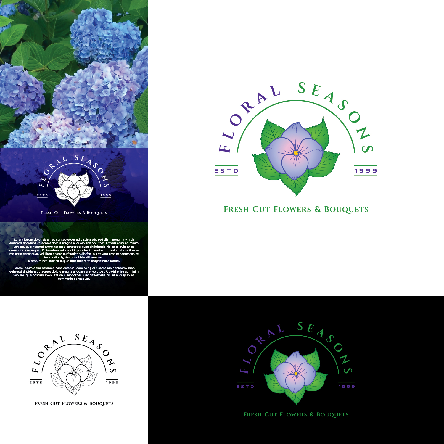 Logo Design by CS_Creatives for Floral Seasons Corp | Design #27636179