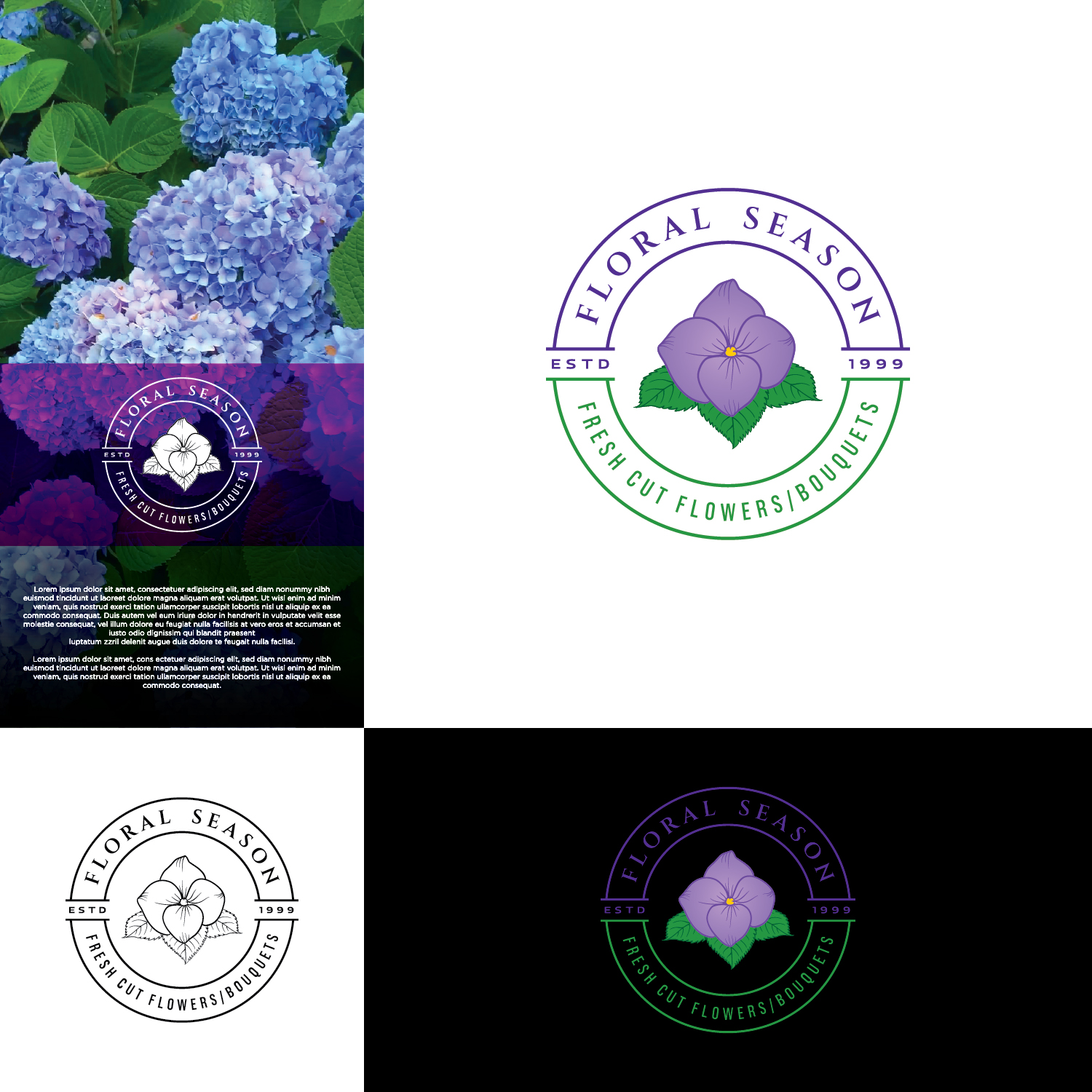 Diseño de Logo por CS_Creatives para Floral Seasons Corp | Diseño #27647595