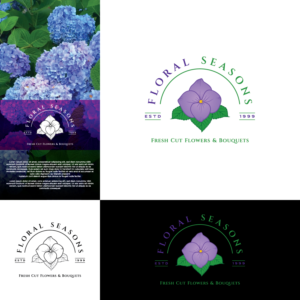 Diseño de Logo por CS_Creatives para Floral Seasons Corp | Diseño: #27647596