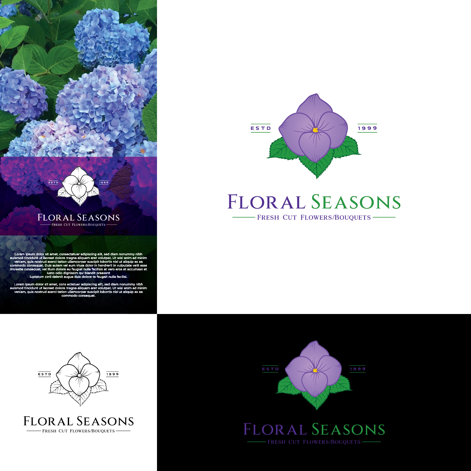 Diseño de Logo por CS_Creatives para Floral Seasons Corp | Diseño #27647597
