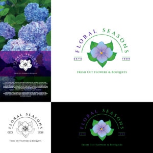 Diseño de Logo por CS_Creatives para Floral Seasons Corp | Diseño: #27673371