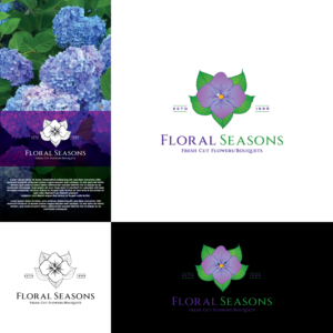Diseño de Logo por CS_Creatives para Floral Seasons Corp | Diseño: #27673372