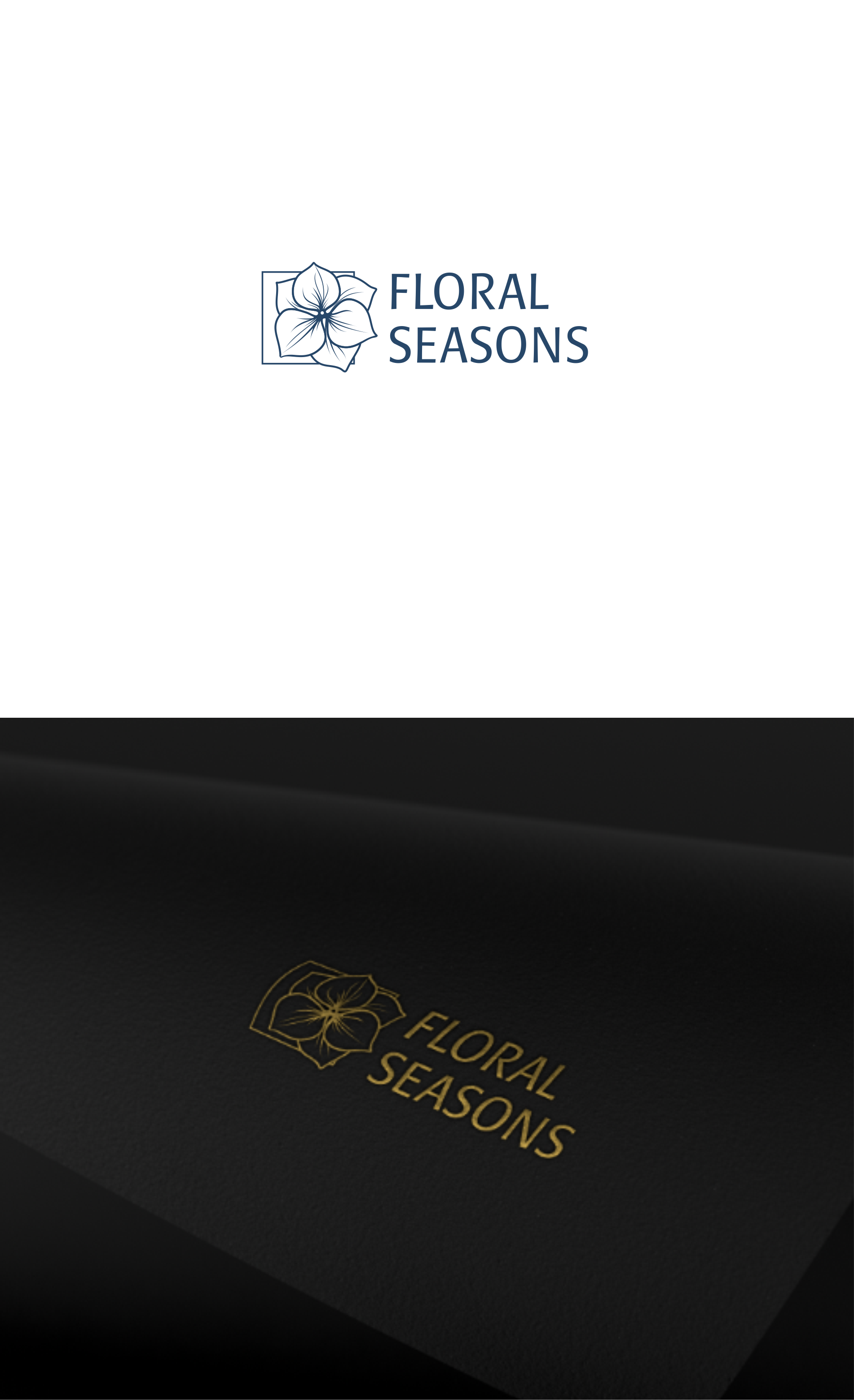 Logo Design by *mary for Floral Seasons Corp | Design #27581586