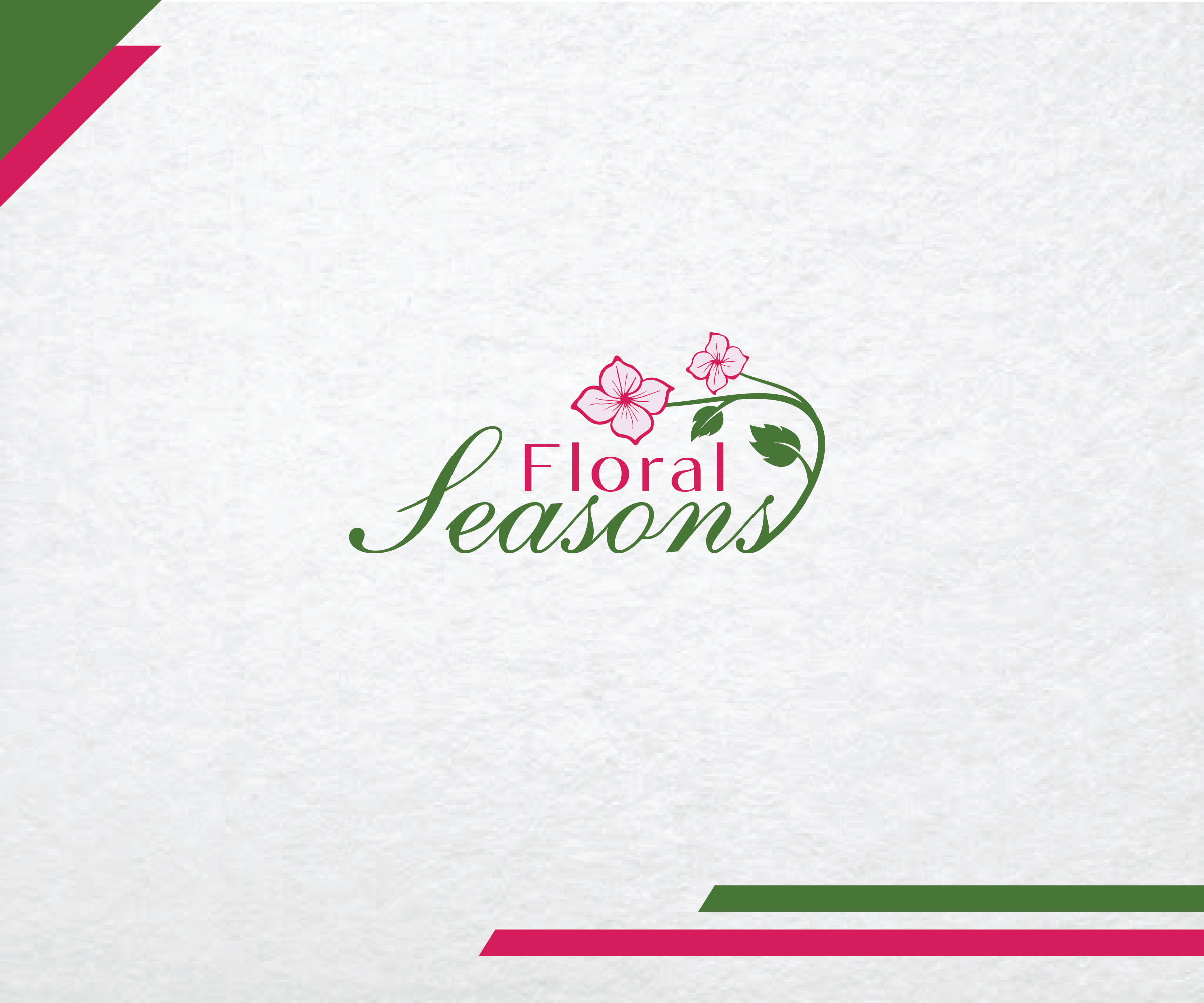 Logo Design by ecorokerz for Floral Seasons Corp | Design #27583865