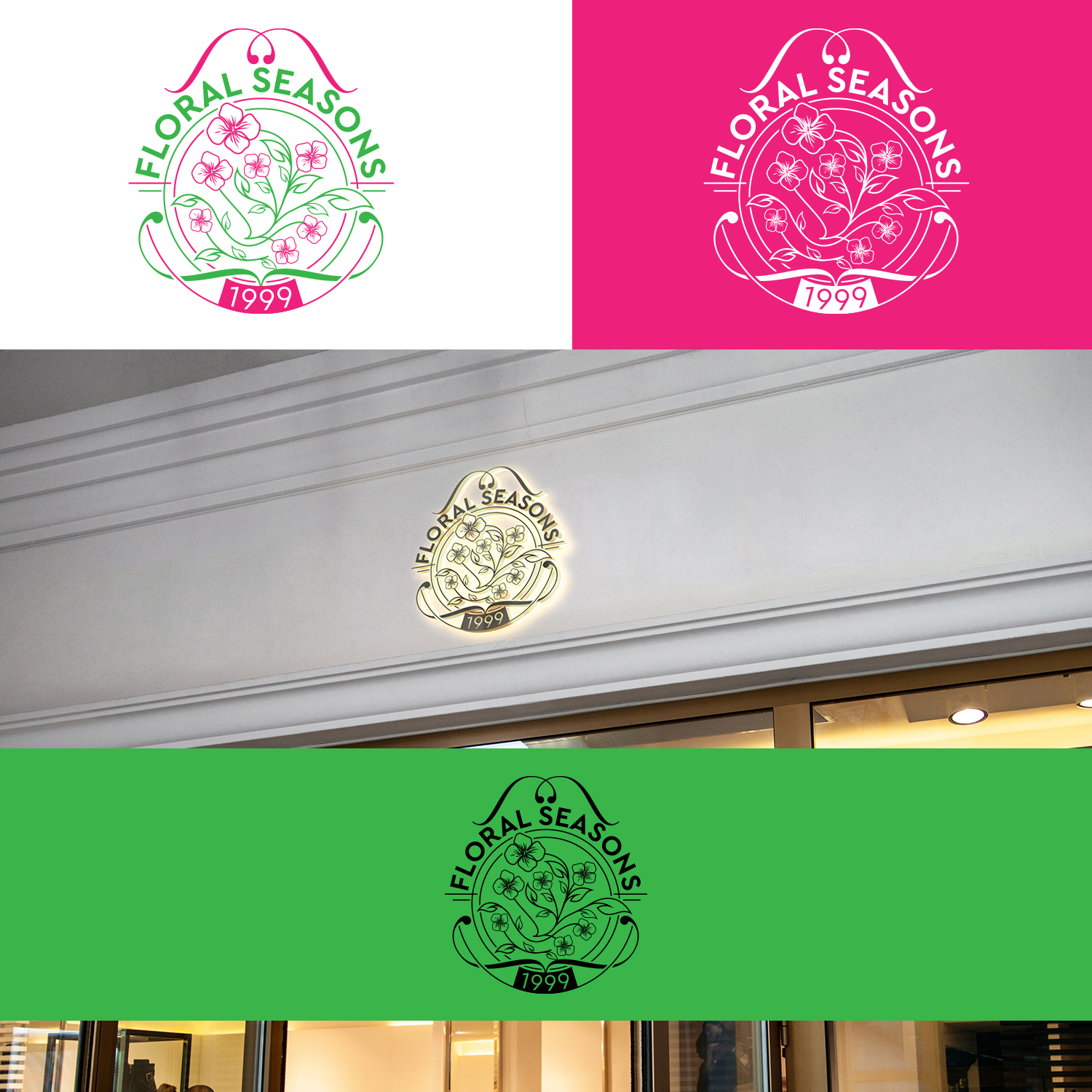 Diseño de Logo por Maxo-Biz para Floral Seasons Corp | Diseño #27604029