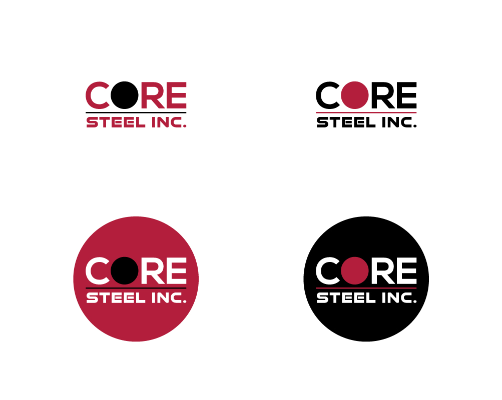 Logo Design by Rubia@ for Core Steel Inc. | Design #27583063