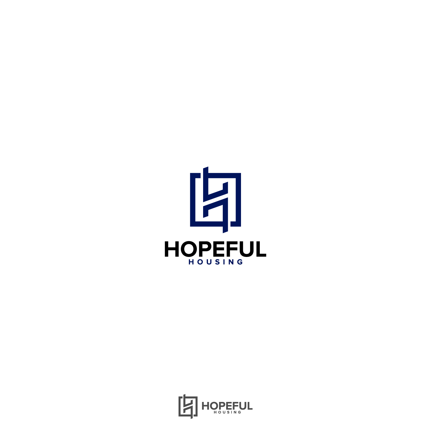 Logo Design by 4tech services for Huber Properties | Design #27582283