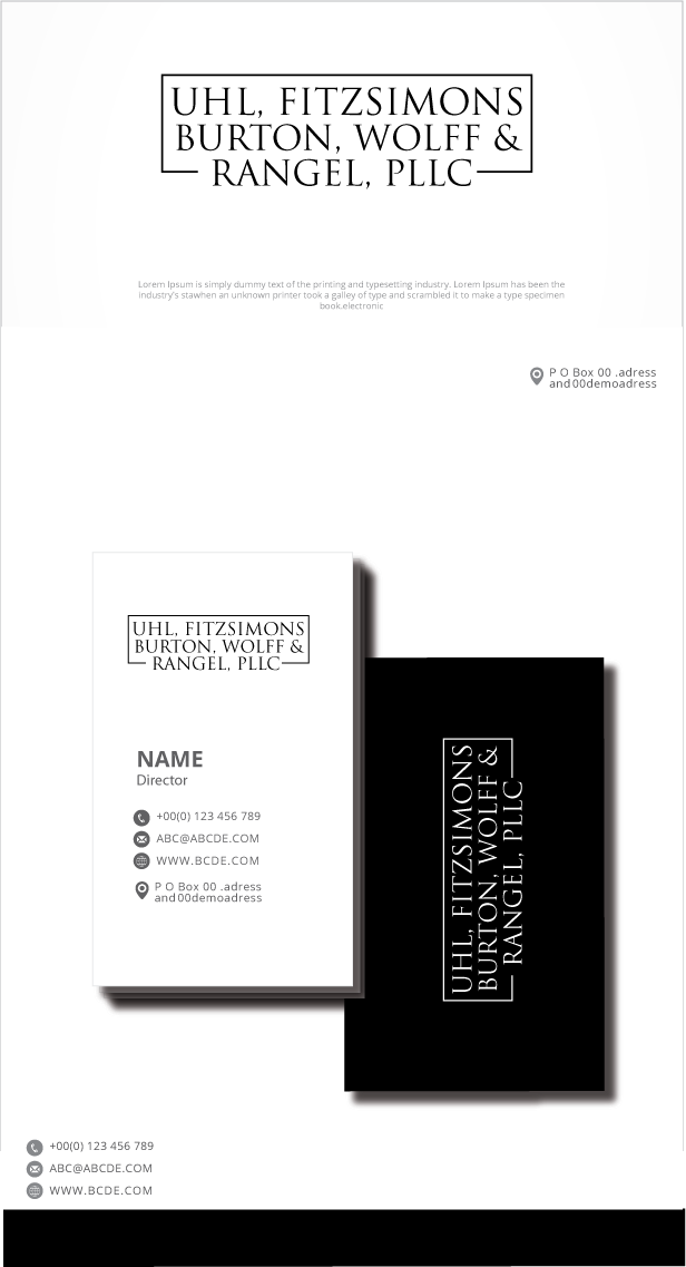 Diseño de Logo por graphicevolution para Uhl Fitzsimons | Diseño #27614123