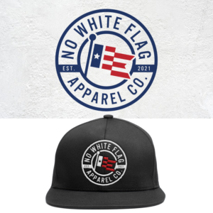 No White Flag apparel co.  est. 2021  | Design de Logo par simple mind