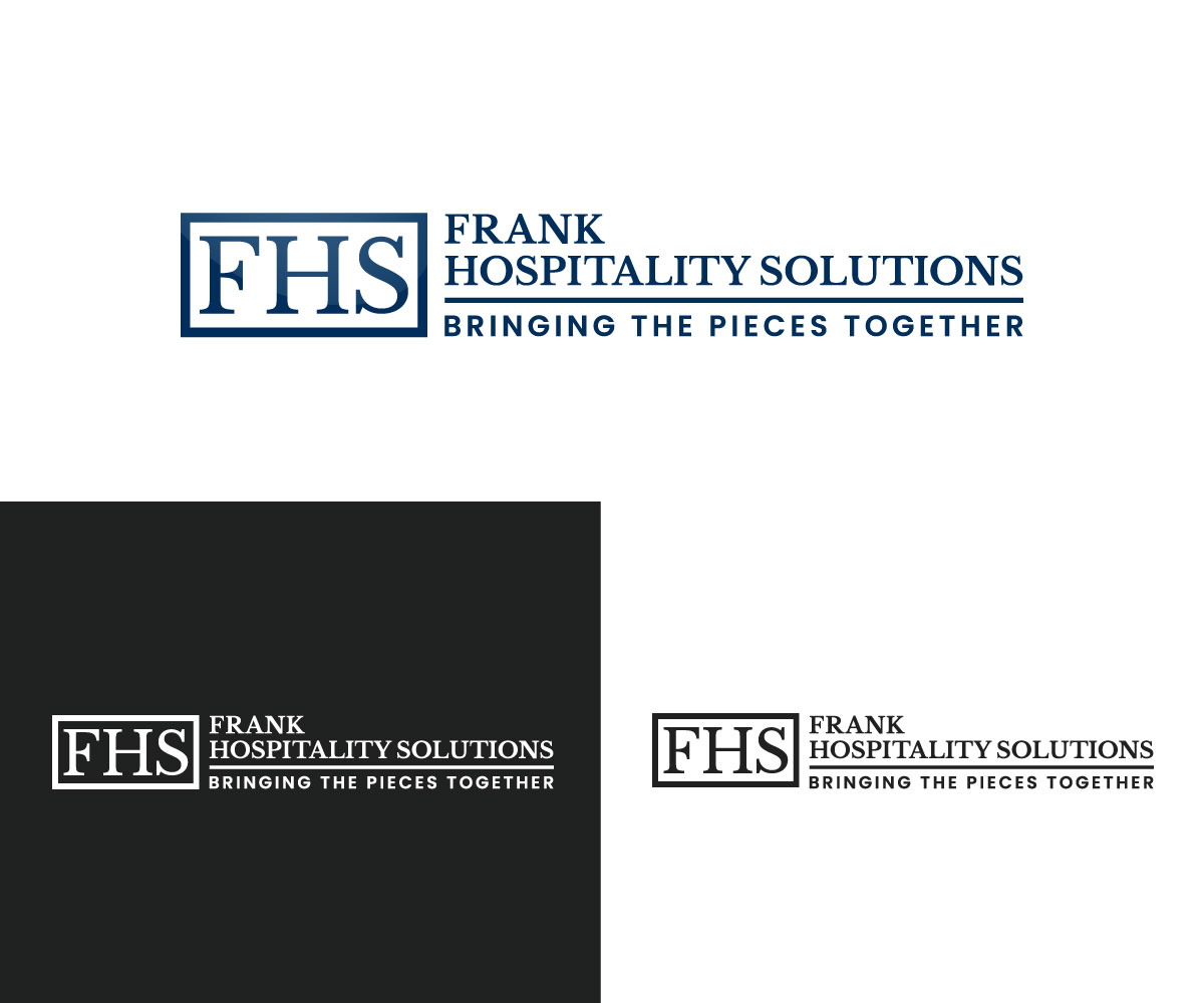 Logo Design by Pixelmode for Frank Hospitality Solutions | Design #27615715