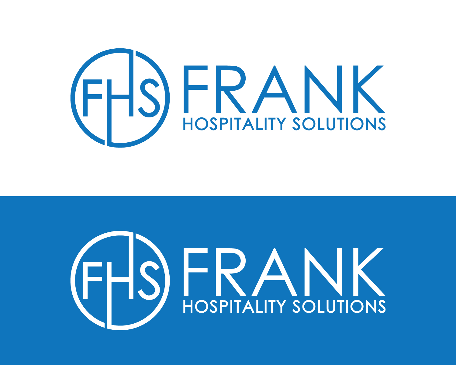 Logo Design by Box Graphic for Frank Hospitality Solutions | Design #27610438