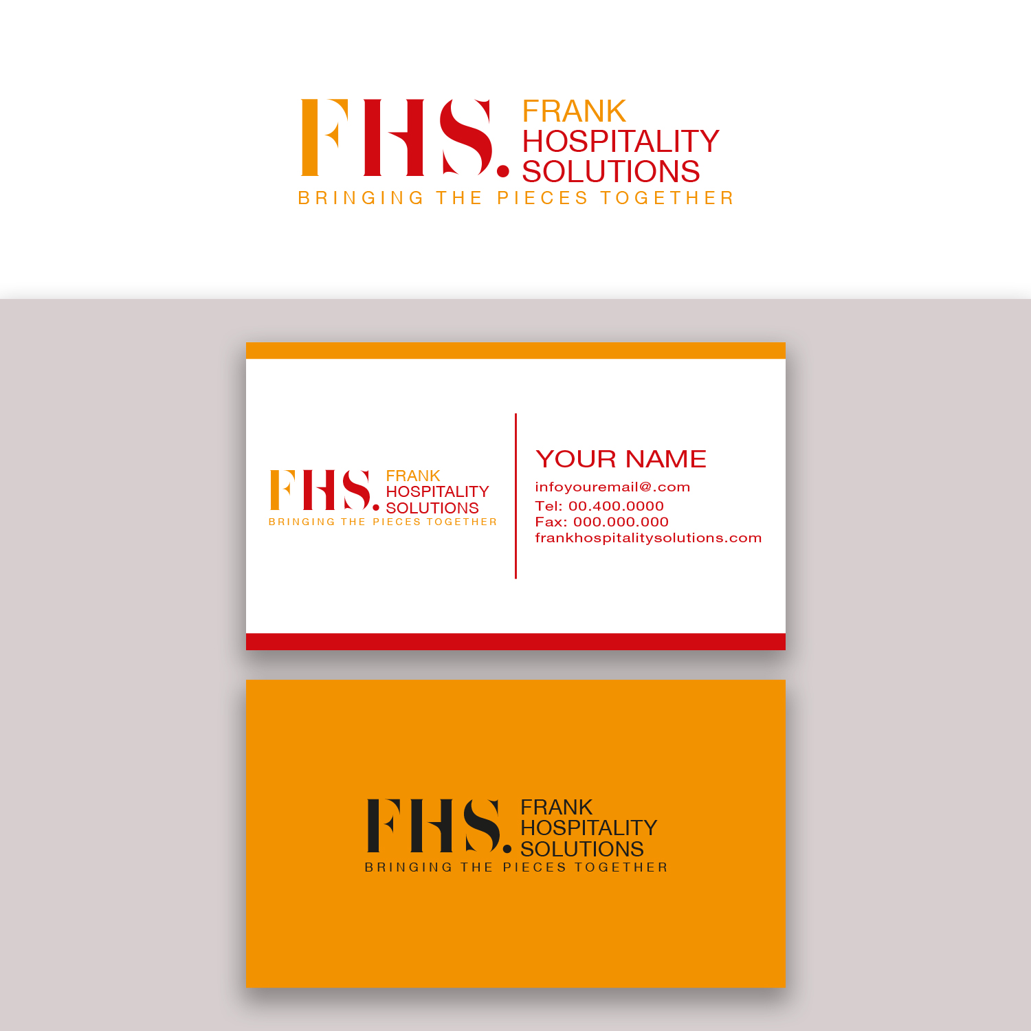 Logo Design by MG.graphics for Frank Hospitality Solutions | Design #27711305