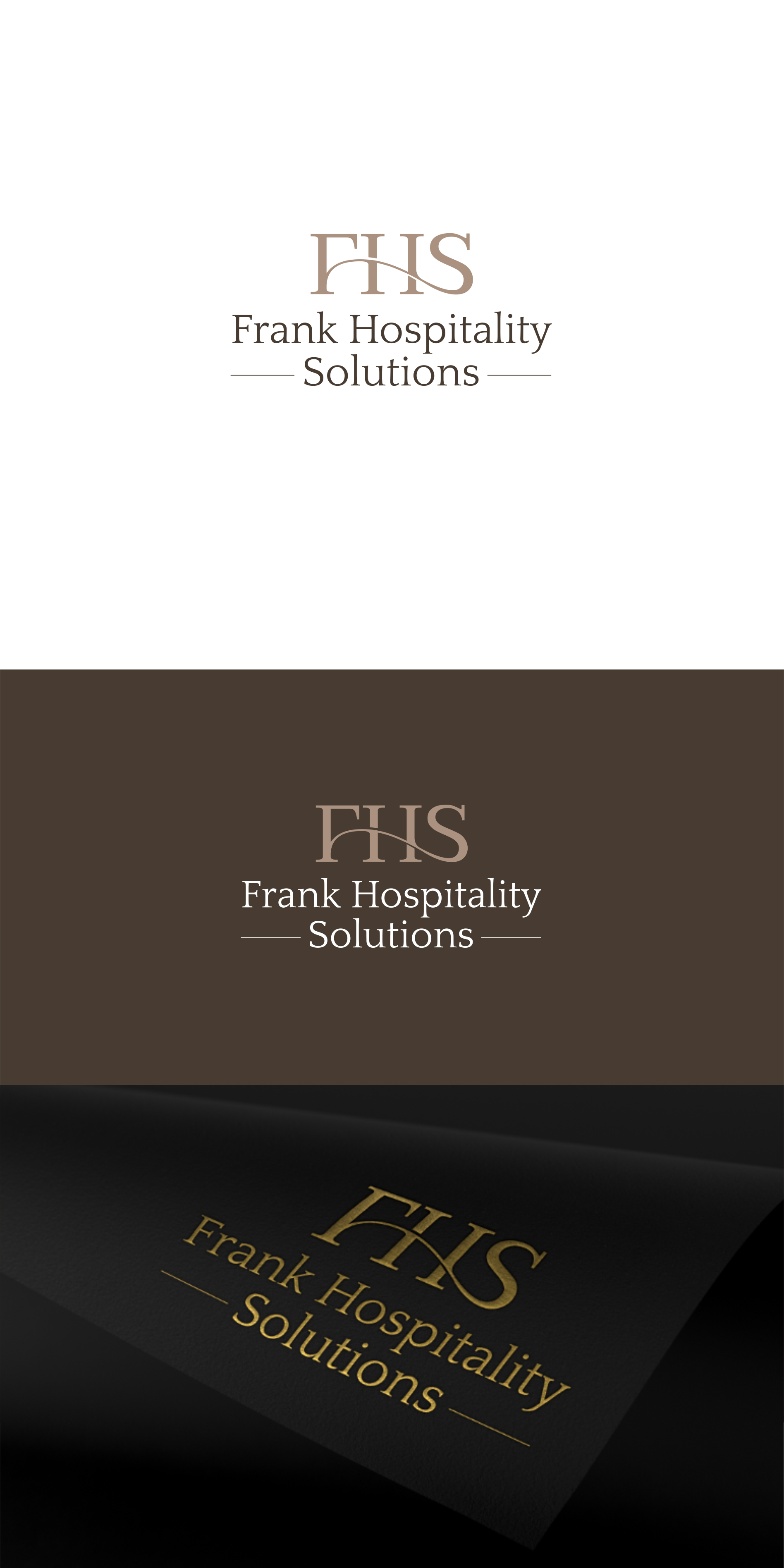 Logo Design by *mary for Frank Hospitality Solutions | Design #27585090