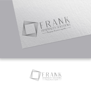 Logo Design by DesignDUO for Frank Hospitality Solutions | Design: #27612459