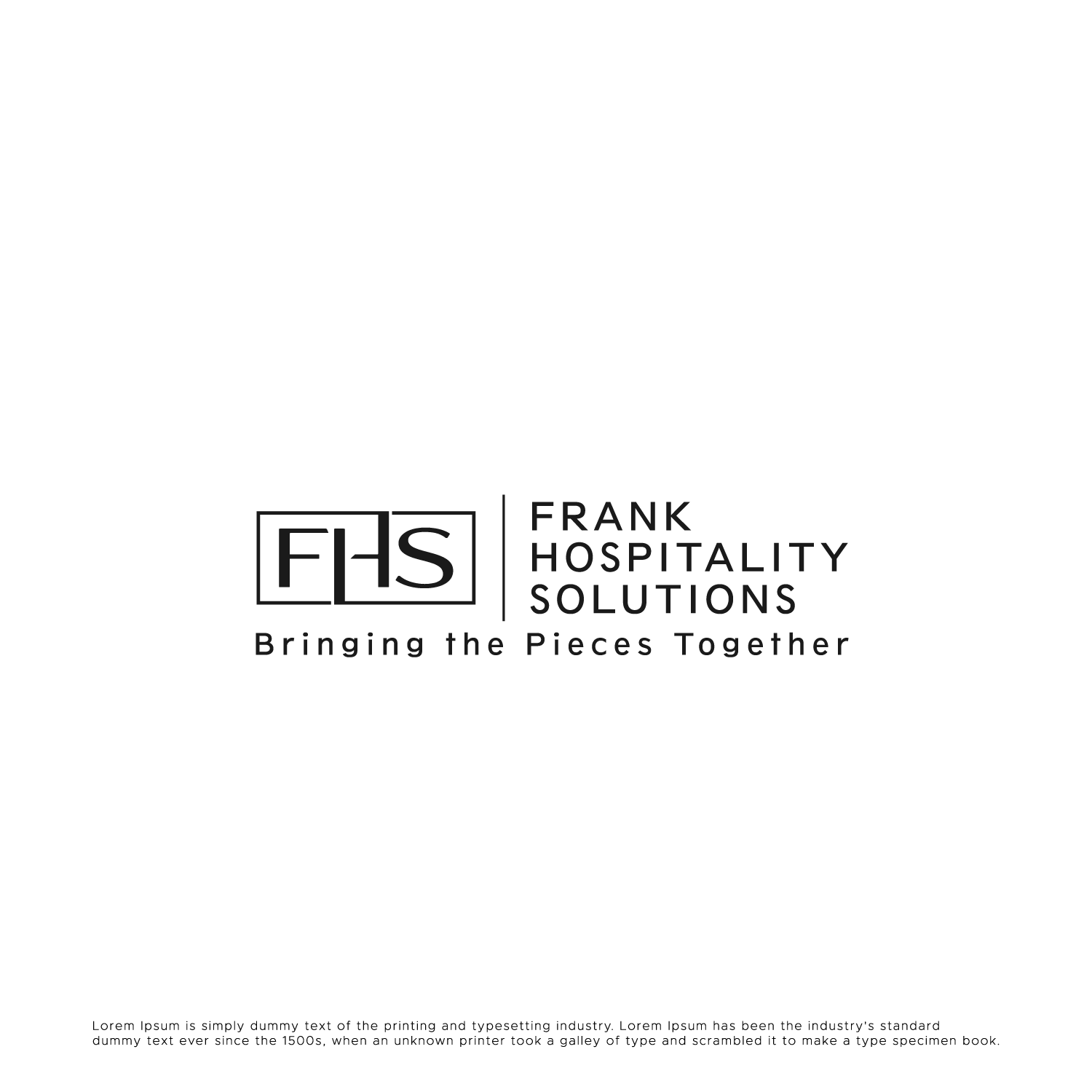 Logo Design by Potatow for Frank Hospitality Solutions | Design #27616831