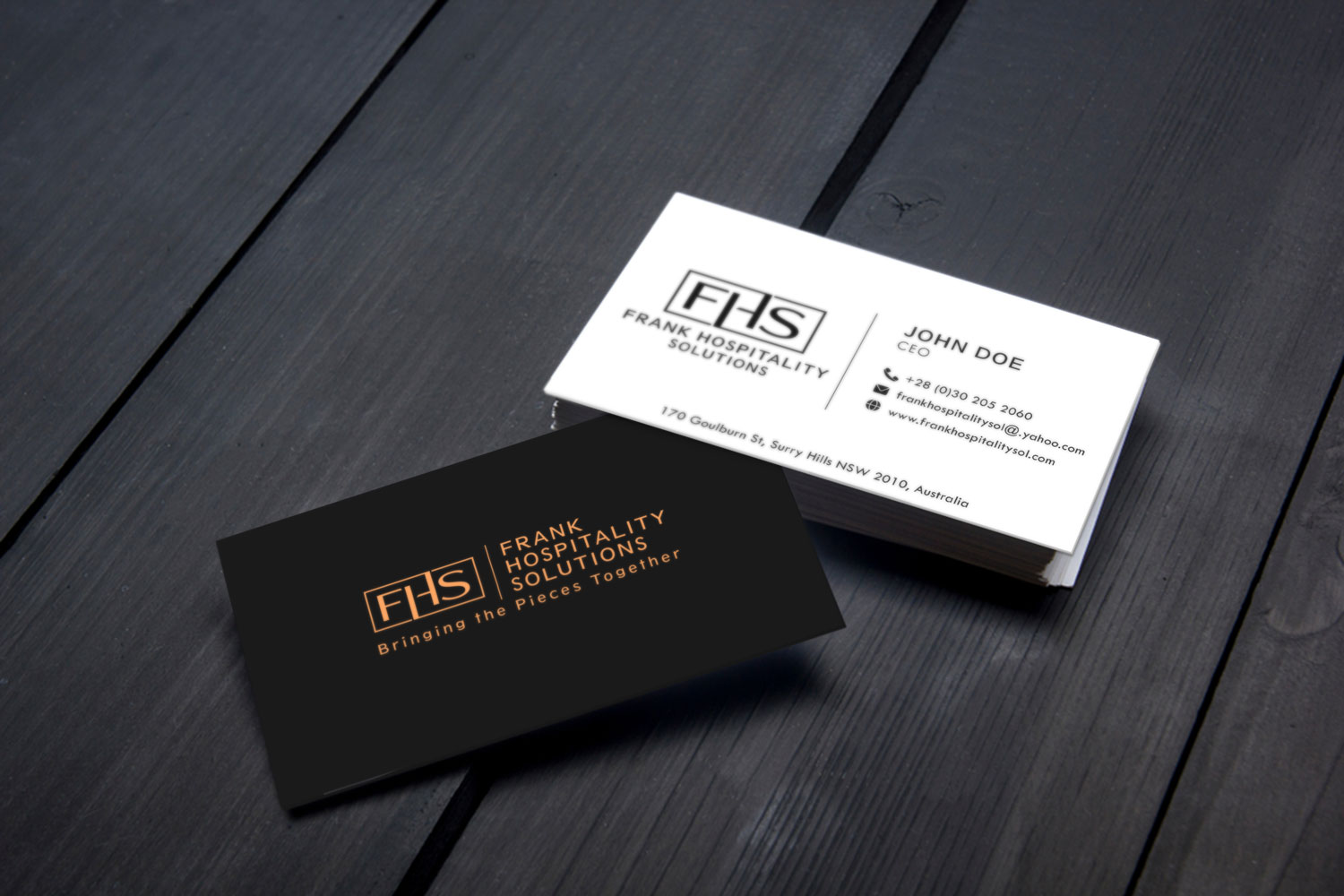 Design de Logo par Potatow pour Frank Hospitality Solutions | Design #27616970