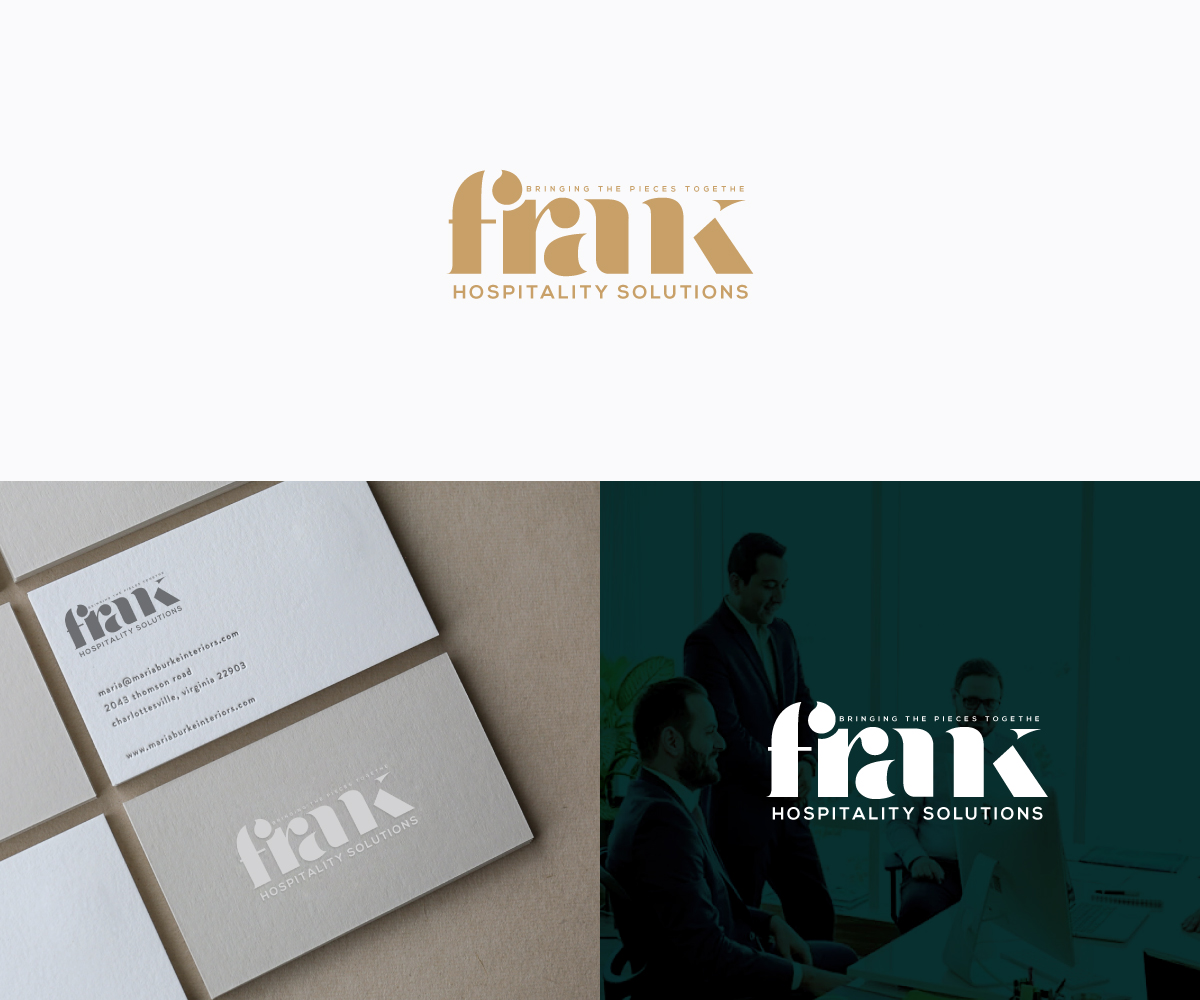 Logo Design by step forward 2 for Frank Hospitality Solutions | Design #27591078