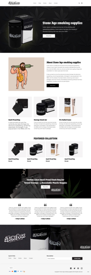 Shopify-Design von pb für dieses Projekt | Design #27599479