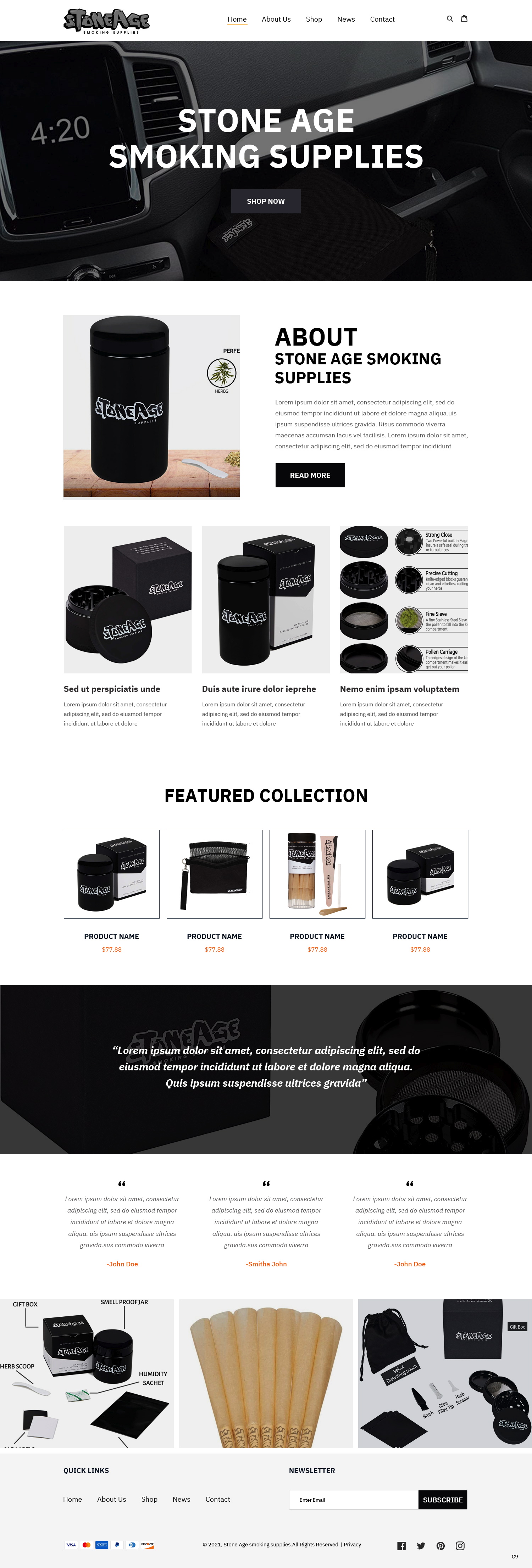 Shopify Design by pb for this project | Design #27599481