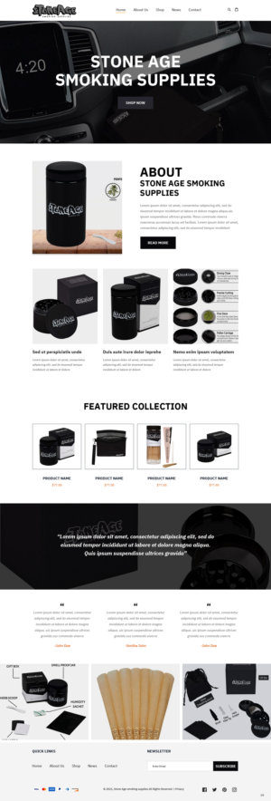 Shopify-Design von pb für dieses Projekt | Design: #27599481