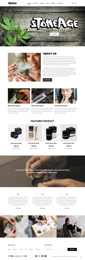 Shopify-Design von pb für dieses Projekt | Design: #27599483
