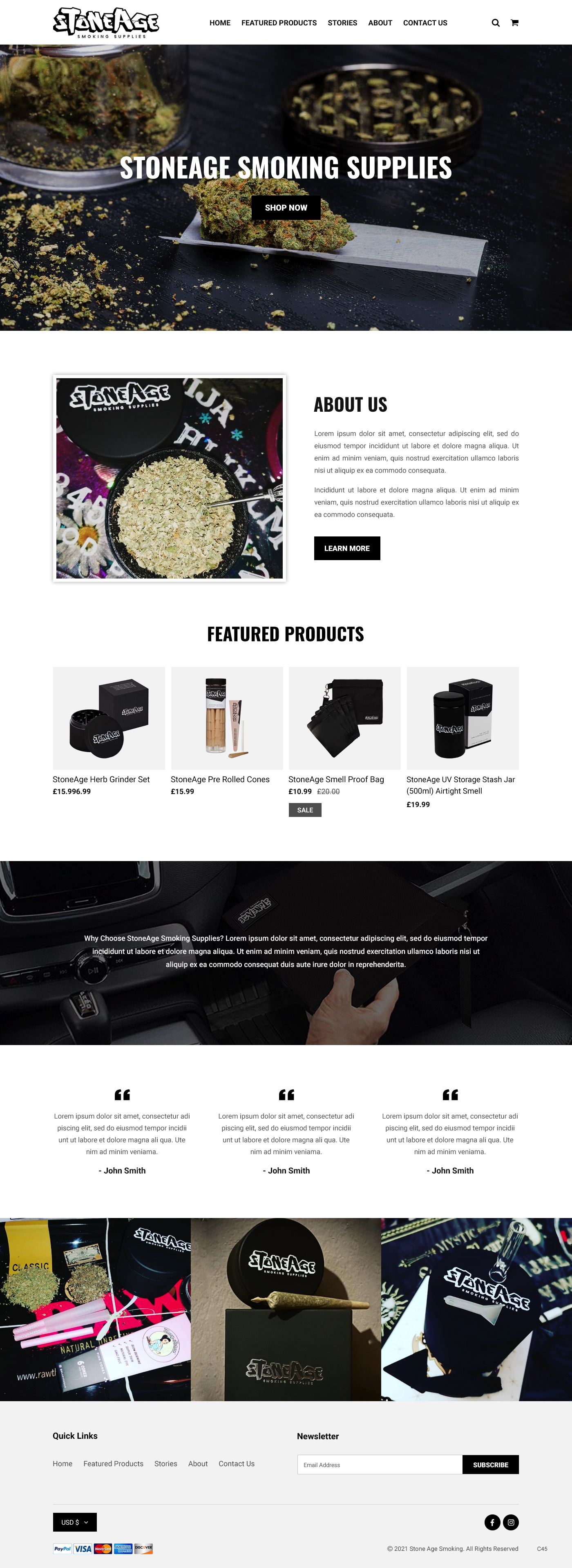 Shopify Design by pb for this project | Design #27599487