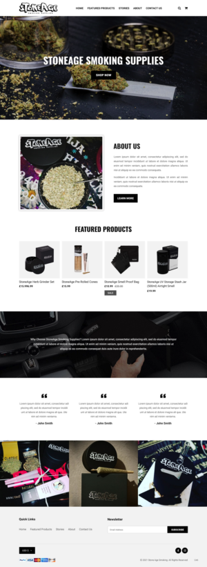 Shopify-Design von pb für dieses Projekt | Design: #27599487