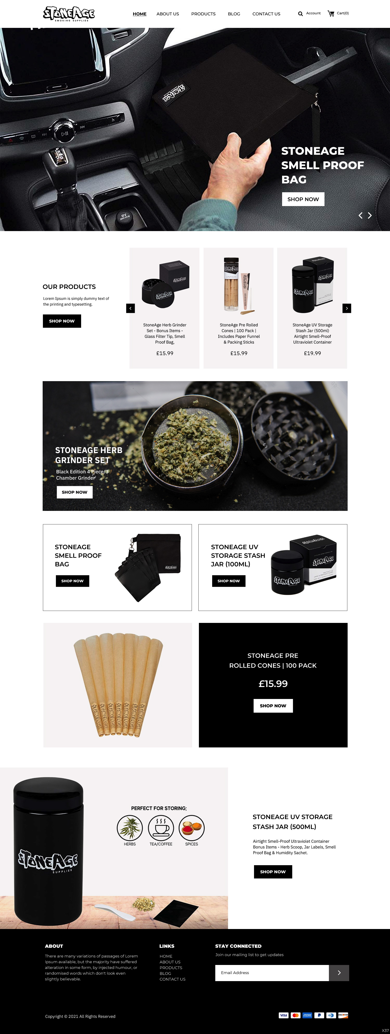 Shopify Design by pb for this project | Design #27599495