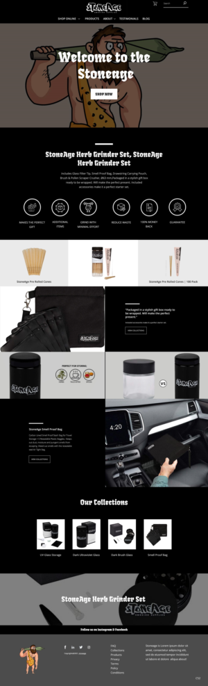 Shopify-Design von pb für dieses Projekt | Design: #27599496