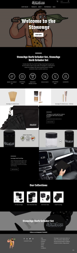 Shopify Design by pb for this project | Design: #27599496