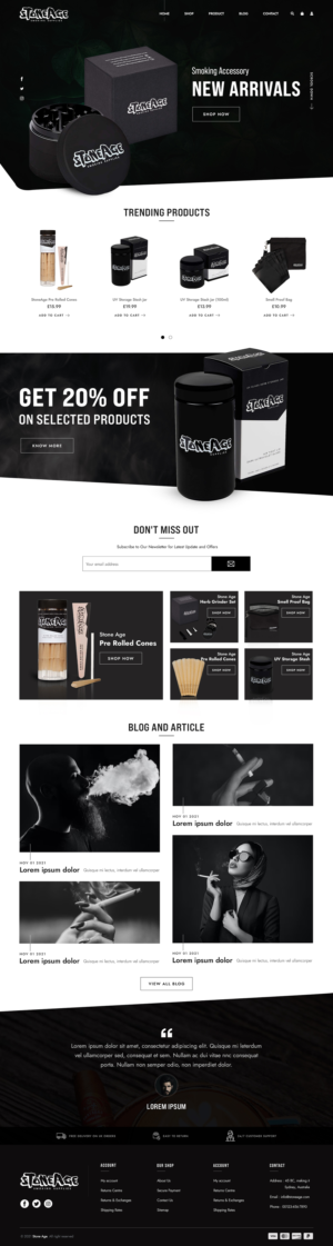 Shopify-Design von sai.designer87 für dieses Projekt | Design: #27605167